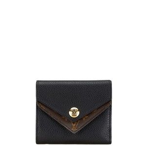 LOUIS VUITTON Brown Leather Wallet